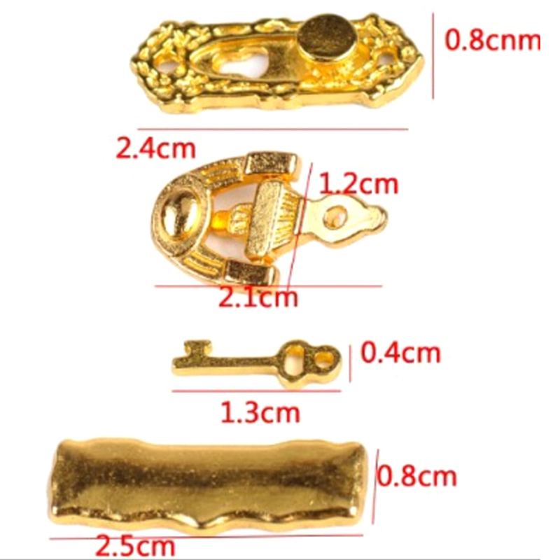 1:12 4PCS Metal Kapı Tokmağı S - Furniture Hardware Fitting incelemesi ve fiyatı